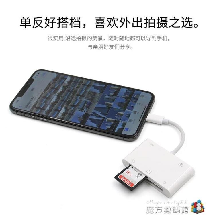 iPhone X XR XS Max蘋果手機CF卡讀卡器SD TF相機套件iPad Pro Air