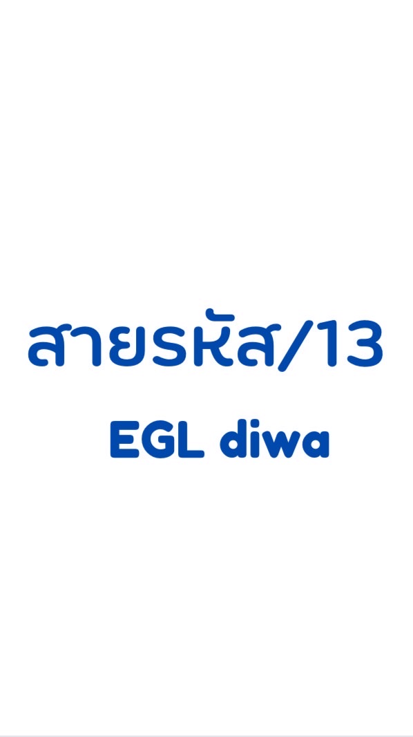 สายรหัส/13