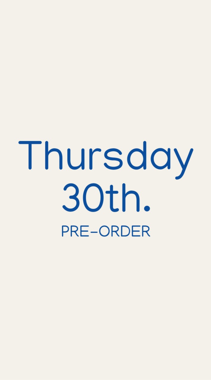 Thursday30th.preorder-รับหิ้วของจากจีน