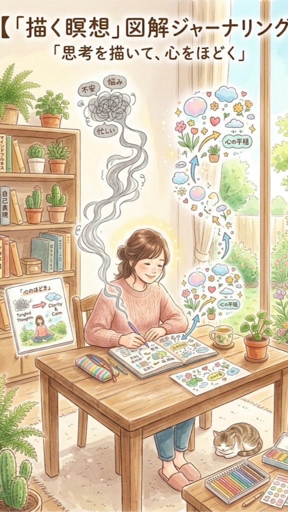 「描く瞑想」秘密の待合室