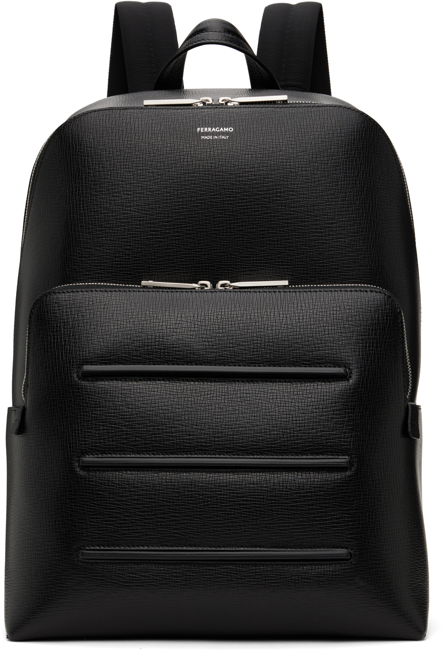 Ferragamo 黑色 New Revival 双肩包