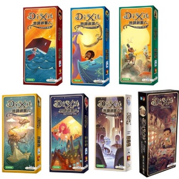 大世界 實體店面 正版 桌遊 含稅 附發票 有問題或欲訂購賣場內沒有的商品也歡迎聊聊詢問喔 請注意本賣場不含基本版為7款擴充套組賣場每款內含84張不同圖案的卡牌左至右探尋時光之旅緣起白日夢回憶啟示和諧