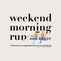 weekend morning run