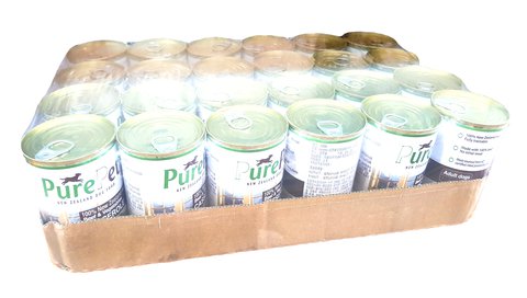 375 克 x 24 紐西蘭純牛肉 天然OMEGA3&6 無添加人工香料 同人食用等級肉品 含天然抗氧化物和纖維 無添加色素、防腐劑