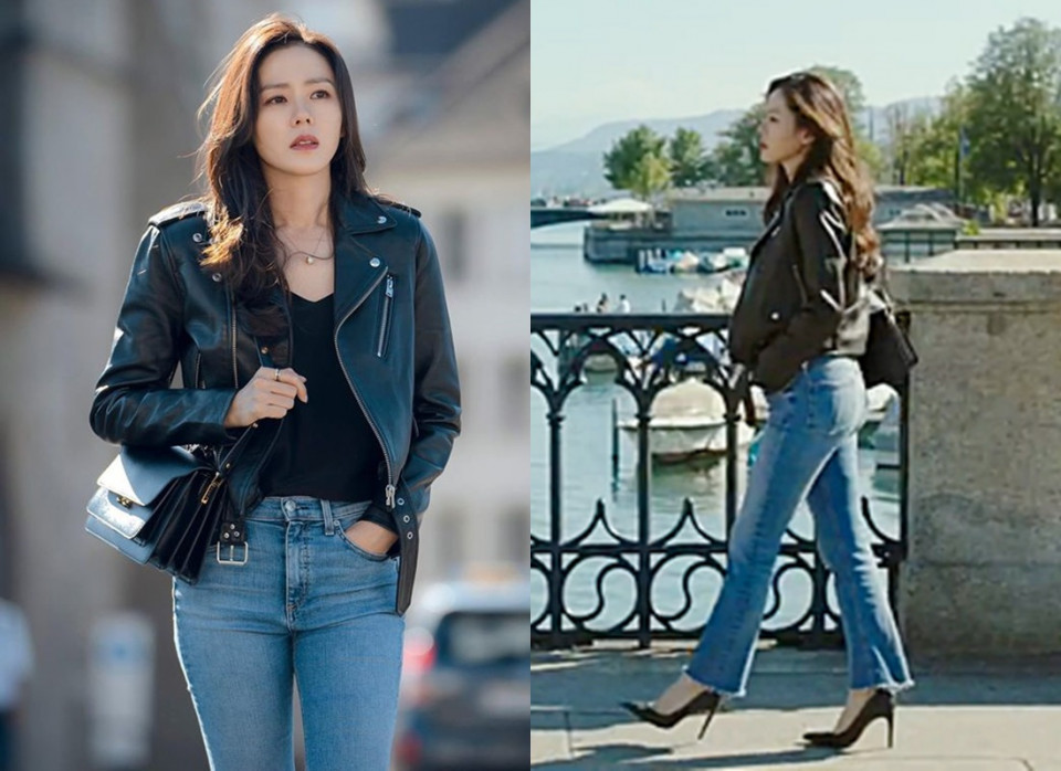 緊身/窄管牛仔褲適合身形：腿直、腿部線條勻稱