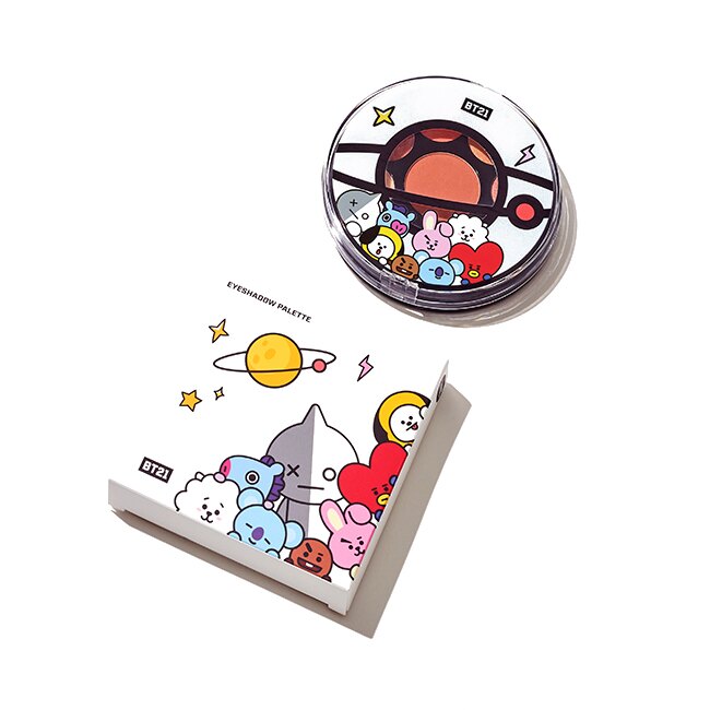 BT21 星球眼影盤 01棕色 45g