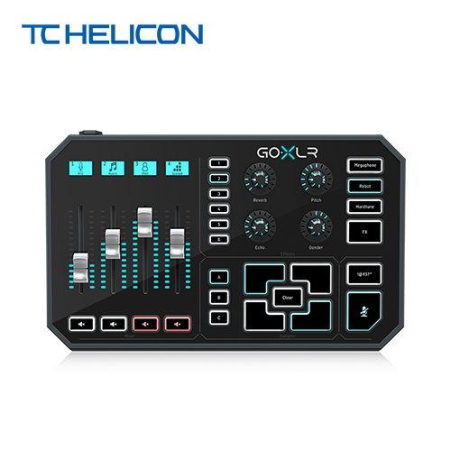 【敦煌樂器】tc Helicon GO XLR 直播電競混音人聲效果器