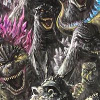 歴代ゴジラ怪獣、その他作品なりきり #ゴジラなりきり