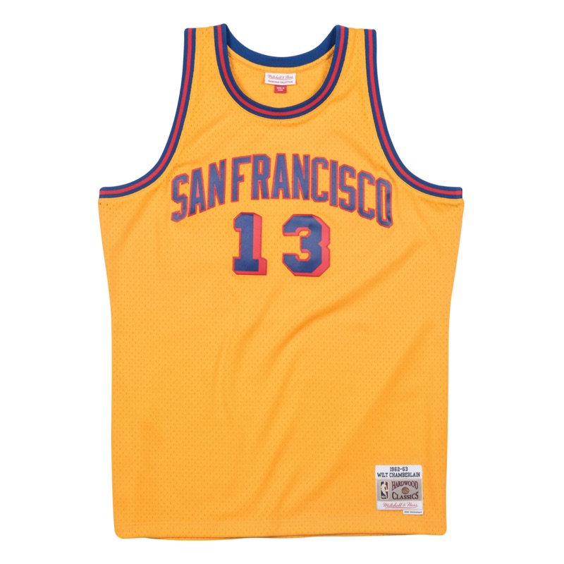 MITCHELL & NESS G2 WILT CHAMBERLA 14 SFW 1962-63 ALTERNATE球衣