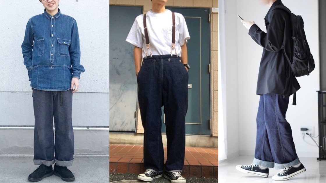 寬褲至上！永不褪流行的「丹寧寬褲」穿搭指南