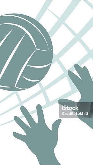 Volleyball green💚🏐