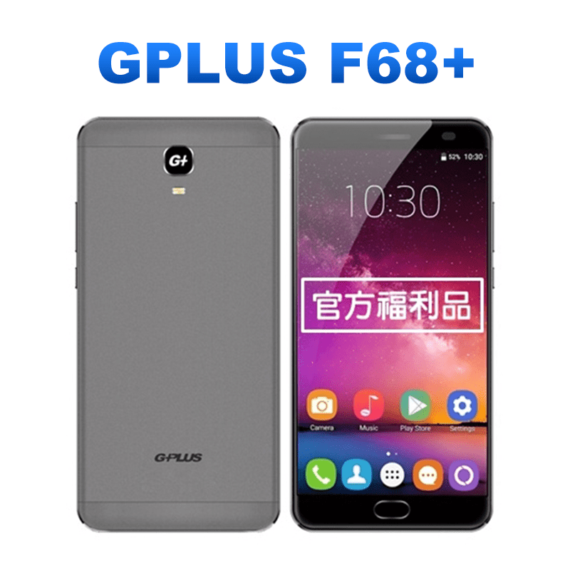 【G-PLUS 官方福利機】 GPLUS F68+ 中科板 (無照相)，4G + 3G 雙卡雙待，採用 Android 7.0 Nougat 作業系統，5.5 吋 1,920 x 1,080pixel