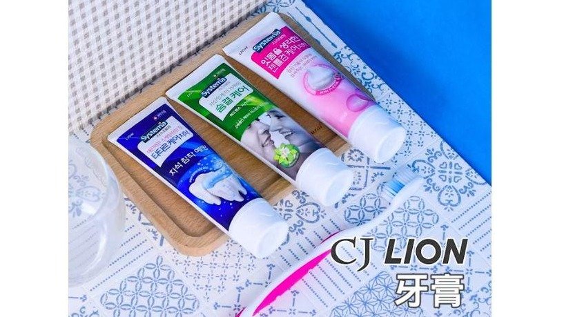 【韓國】 CJ LION 牙膏