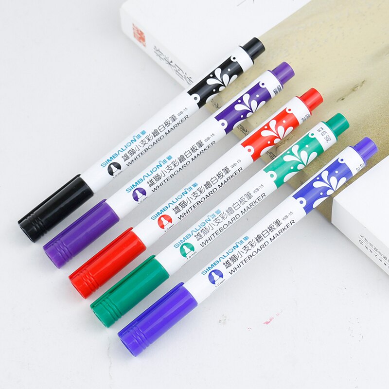 雄獅 WB-15 小支彩繪白板筆 (酒精性)