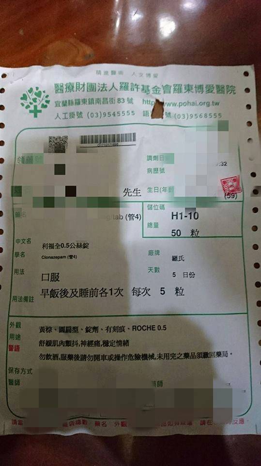 羅東博愛醫院遭控開錯藥患者吞下10倍劑量 自由電子報 Line Today