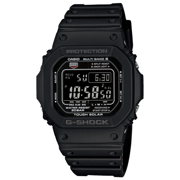 【CASIO】CASIO卡西歐G-SHOCK電波運動錶GW-M5610-1B分期零利率 台灣卡西歐保固一年