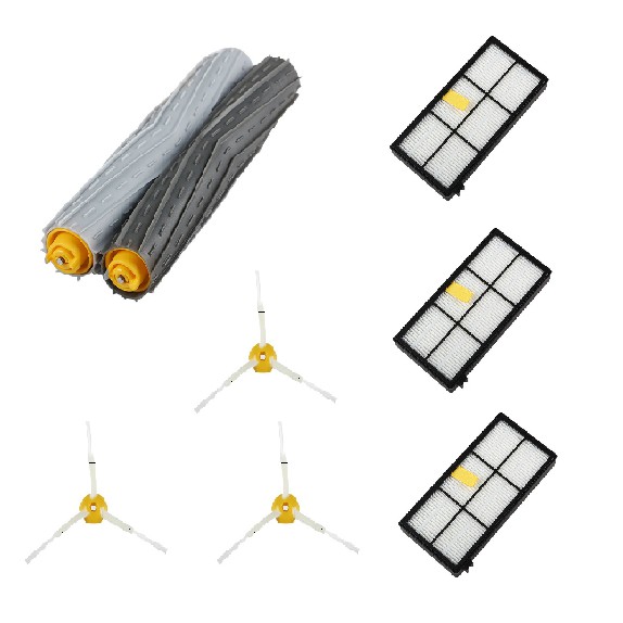 掃地機器人 iRobot 800/900組合包(副廠) 800系列邊刷 800系列濾網 800系列滾輪#iRobot掃地機配件 #iRobot掃地機耗材 #iRobot配件 #iRobot耗材 #iR