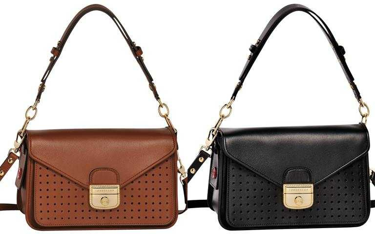 Longchamp MADEMOISELLE LONGCHAMP系列斜揹袋S／36,000元(圖／品牌提供)