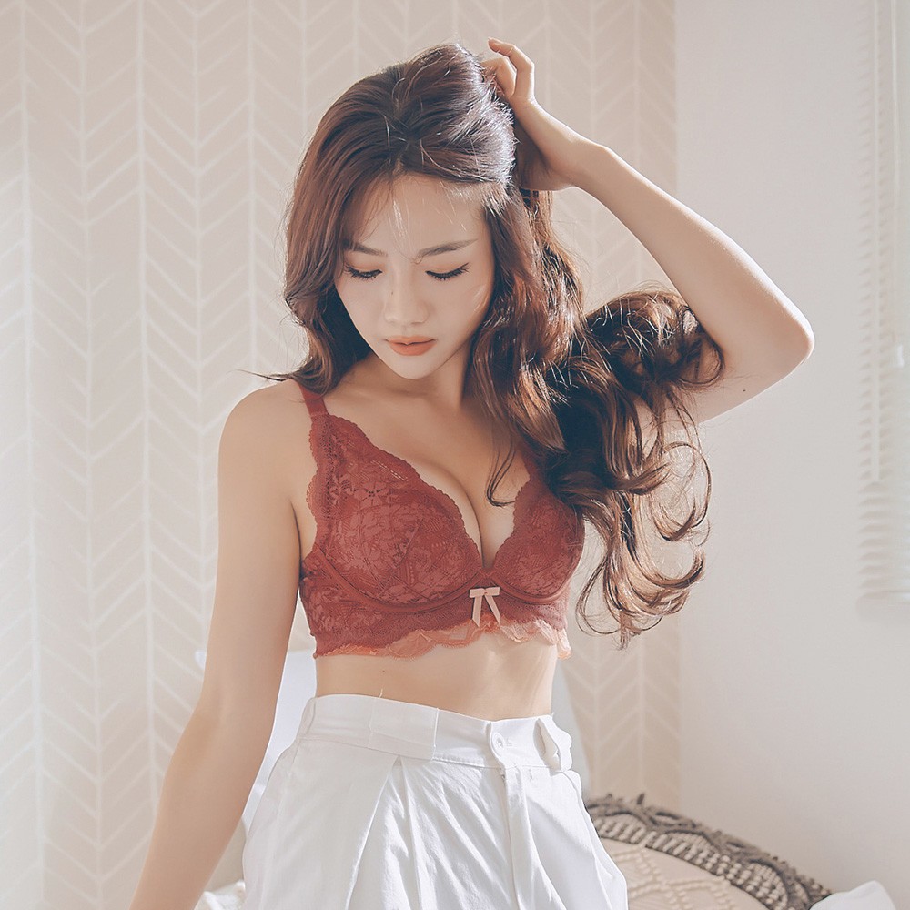 【首購免運費】微醺nana 爆乳蕾絲無鋼圈內衣 A-B nalla