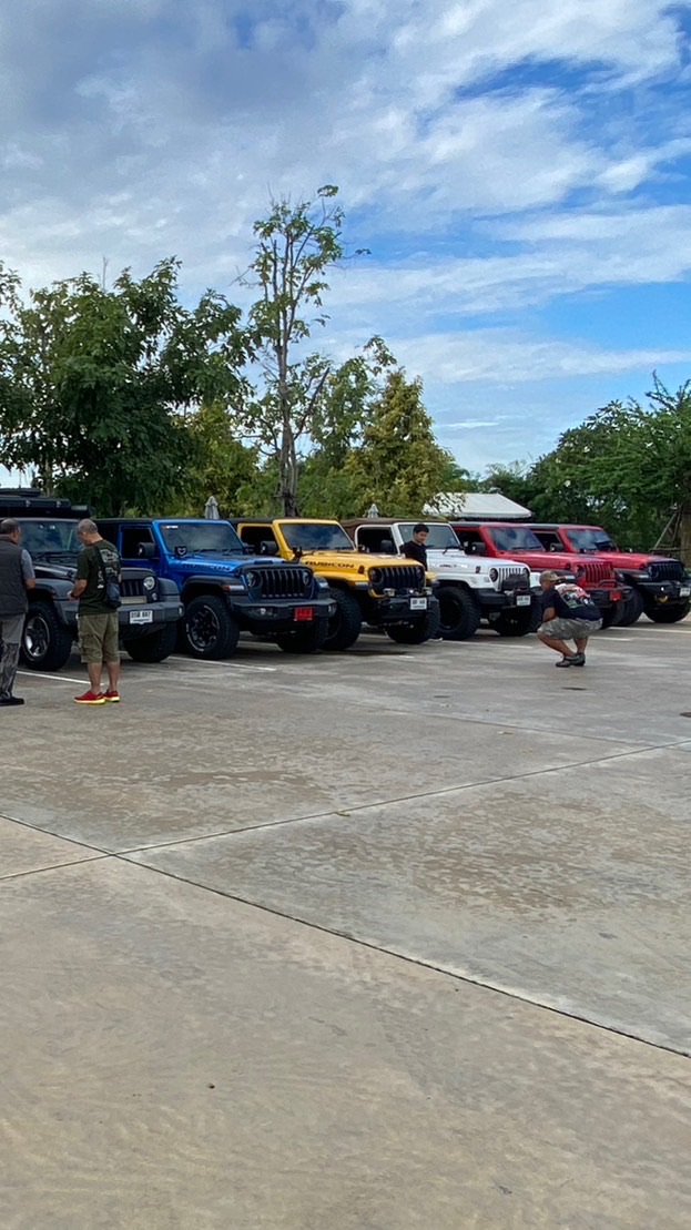 Jeep wrangler thailand meeting