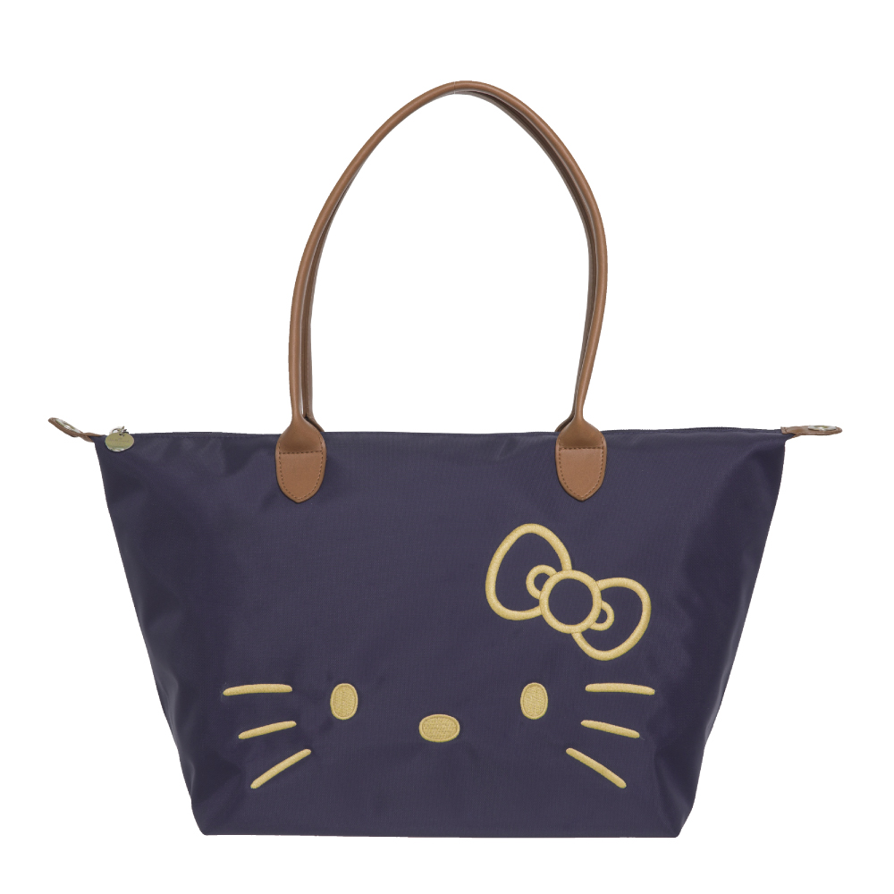 【hello kitty 】經典凱蒂-托特包-紫 hlkt1b002pl