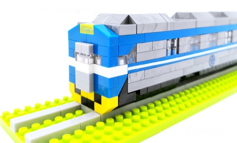 台鐵授權電聯車(EMU600)微型積木