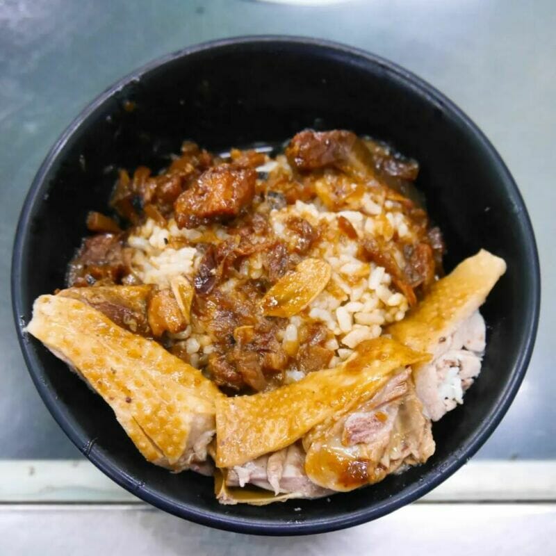 新竹城隍廟美食鴨肉許許二姊