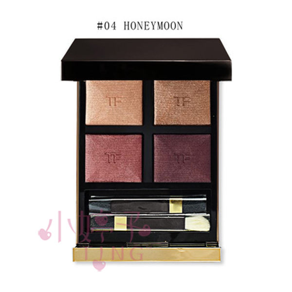 TOM FORD 高級訂製四格眼盤 #04HONEYMOON 6g 《小婷子》