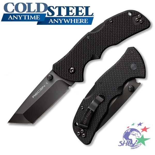 Cold Steel - 新款 Mini Recon 1 Tanto Point 平刃折刀 / 27TMCT 【詮國】