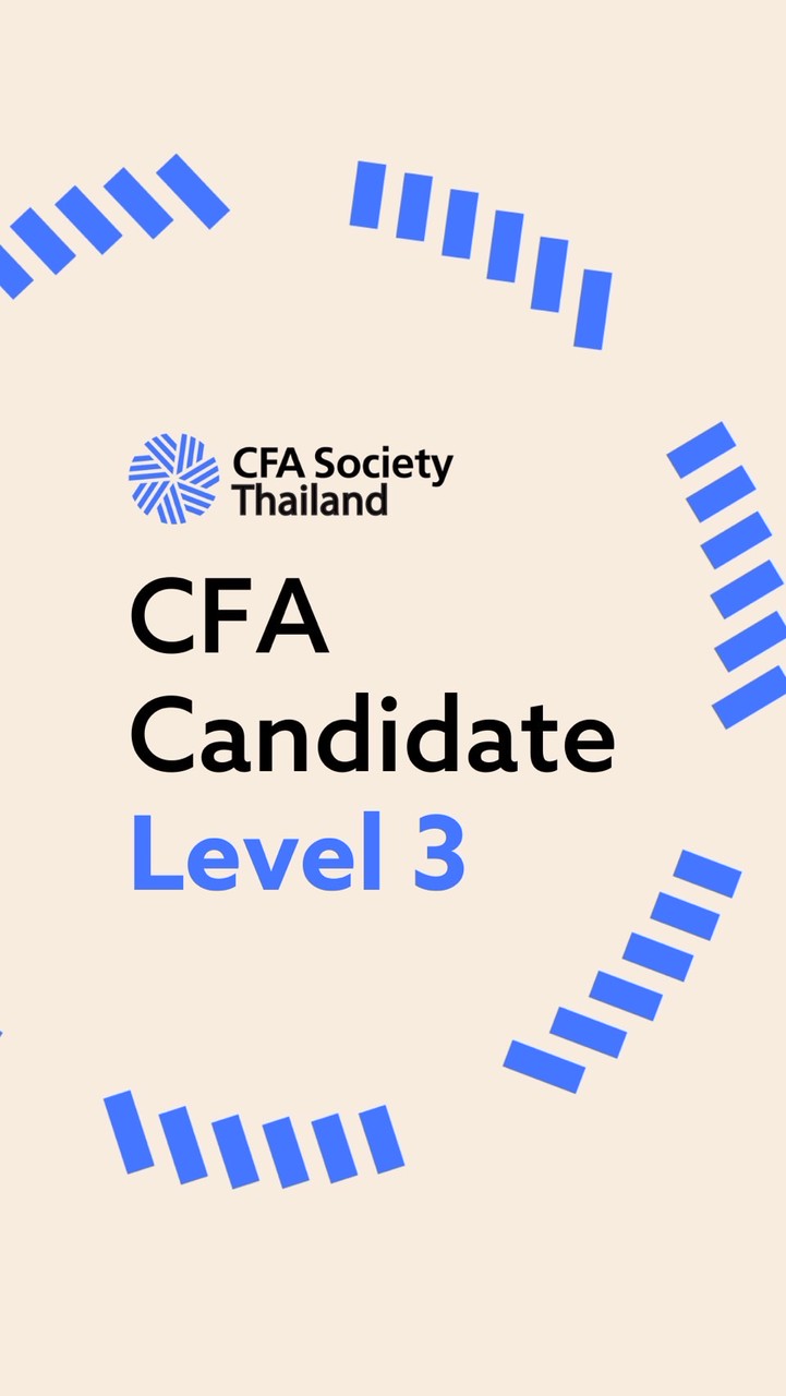 CFA Candidate Level 3