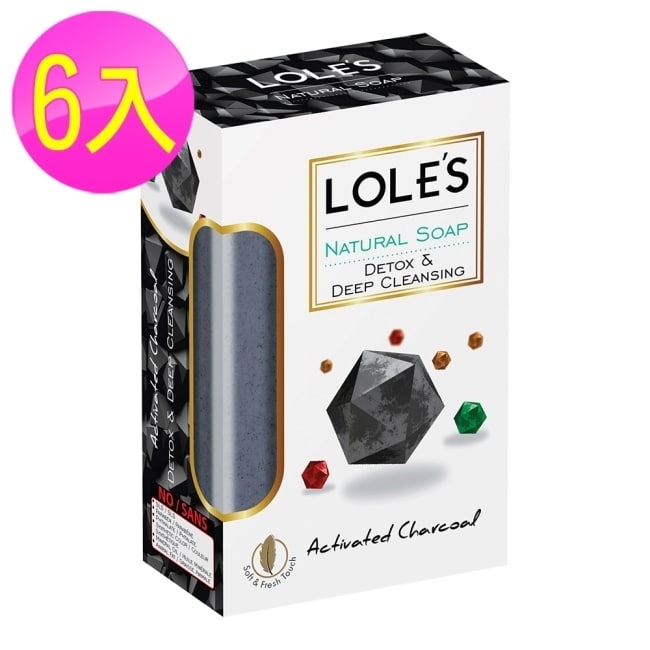 Diora Kimya的傳統、歷史及專業知識，創新的配方並使用最好的原料，使“Diora Kimya”能夠為客戶以經濟實惠的價值提供高質量的產品。 ◆產品介紹◆ 所有膚質皆可使用 LOLES活性炭皂採