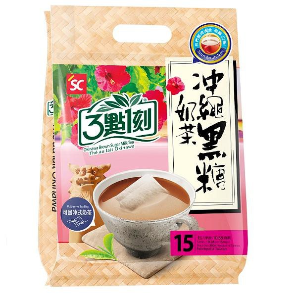 容量/規格: 20g*15保存期限: 730天貨源: 公司貨產地: 台灣商品資訊: 商品名稱: 3點1刻沖繩黑糖奶茶（20g*15入）【康是美】商品規格: 20g*15商品尺吋: 長→55(mm) *