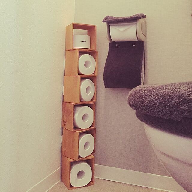 セリアで使いやすく便利に トイレの収納活用アイディア