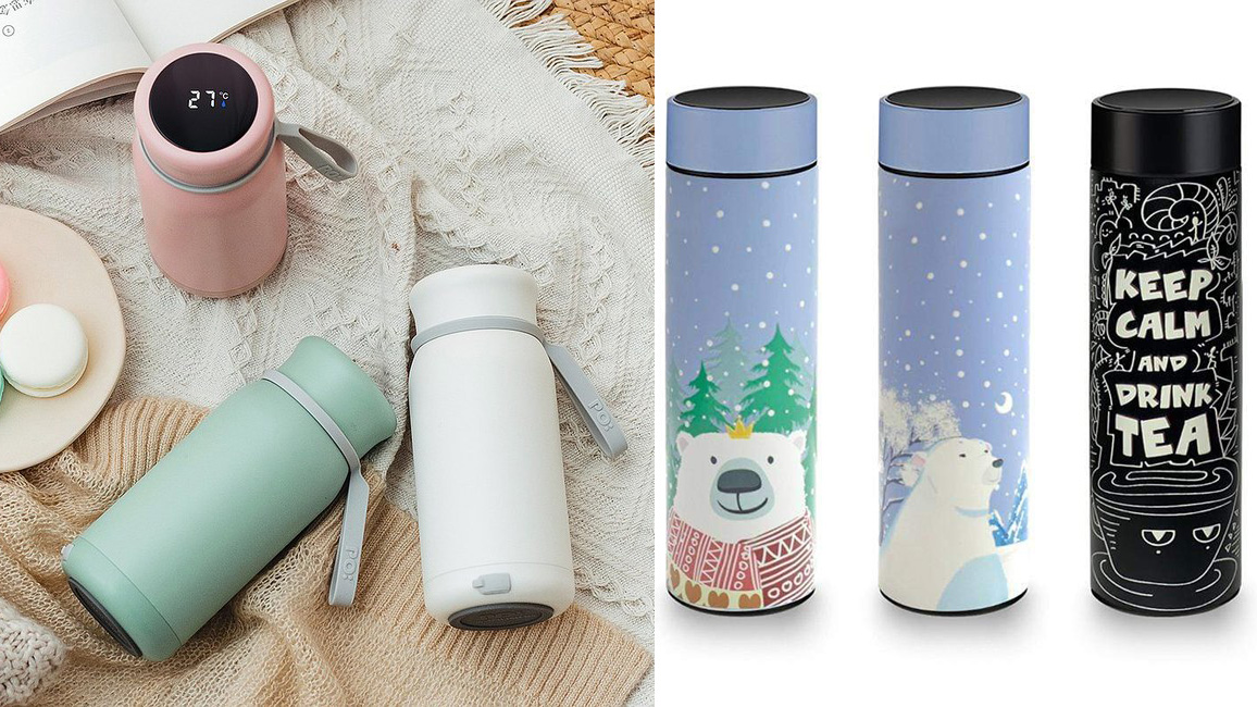 AI 智能質感保溫瓶八選推薦！讓喝水不只是喝水，隨意調節水溫好容易