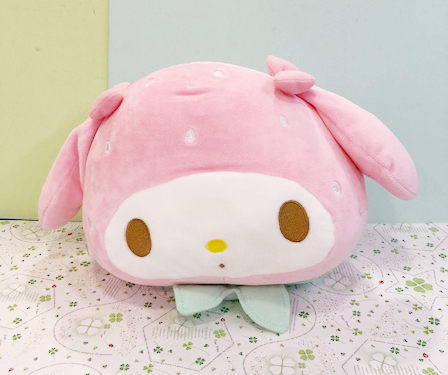 【震撼精品百貨】My Melody_美樂蒂~Sanrio美樂蒂造型靠墊-草莓#93108