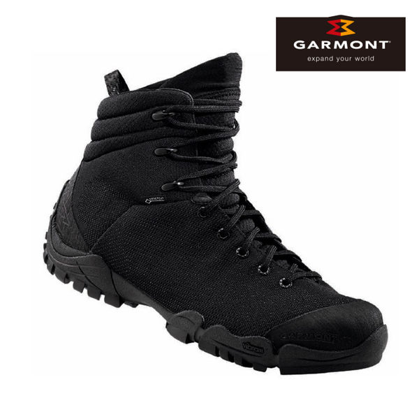 GARMONT 男款Gore-Tex中筒軍靴Nemesis 6.0 481027/212 黑色 / 城市綠洲 (中筒靴、GoreTex、防水透氣)