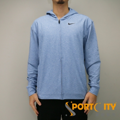 NIKE DRY HDIE FZ HPRDRY LT 男 連帽外套 藍