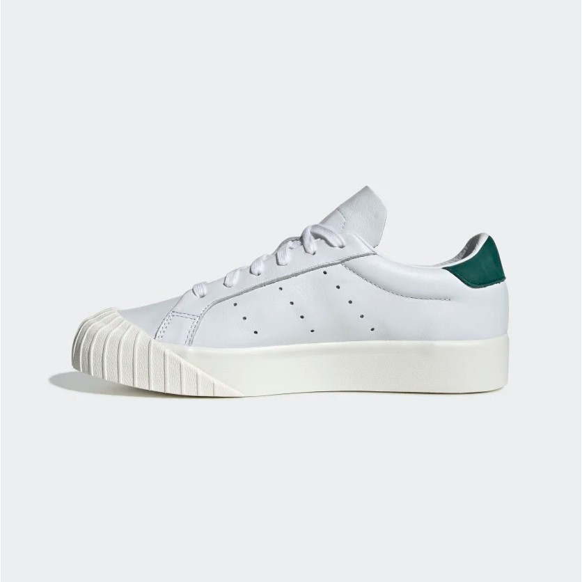 ADIDAS EVERYN SHOES W 愛迪達 厚底 餅乾鞋 休閒鞋 麂皮綠尾 女《CLASSICK》