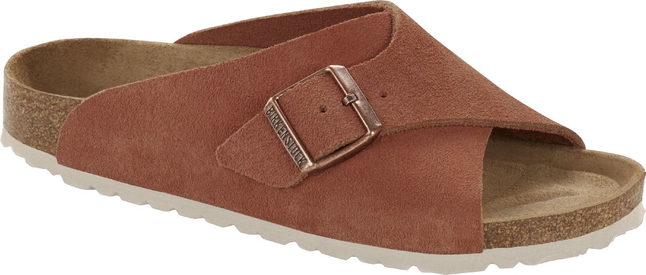 宜蘭勃肯 BIRKENSTOCK春日調色盤 Arosa 磚紅 真皮軟墊款