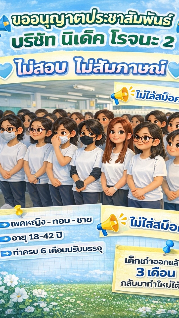 กลุ่มส่งประวัติเริ่มงานจริง/วันnidec2