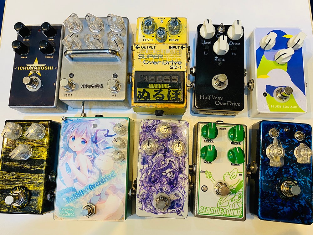 高橋しょう子、自分にフィットする好みのコンパクトエフェクターを研究