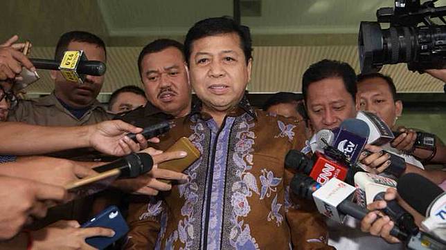 KPK Jadwal Ulang Pemeriksaan Setya Novanto