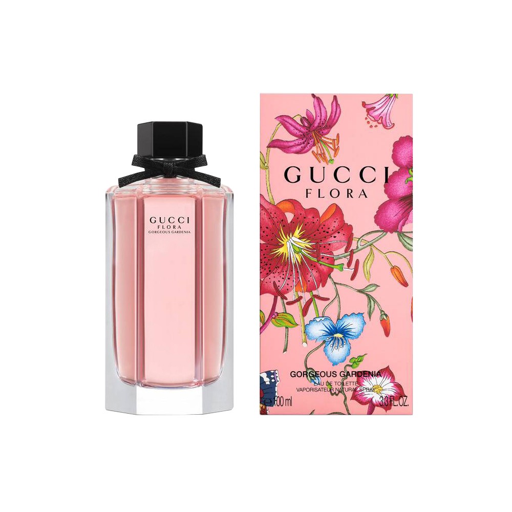 GUCCI Gorgeous Gardenia 華麗梔子花女性淡香水100ml TESTER【5295我愛購物】知名的義大利服裝品牌 Gucci在2012春天推出全新的精緻花園香氛系列。Flora b