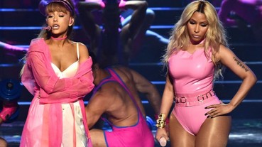 【視頻】VMA現場最佳表演之一：兩大小天后聯手燃爆舞台！