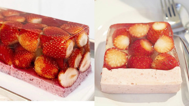 少女心大噴發！日本東京「絕美草莓水晶蛋糕」，精緻宛如藝術品讓人捨不得下手！