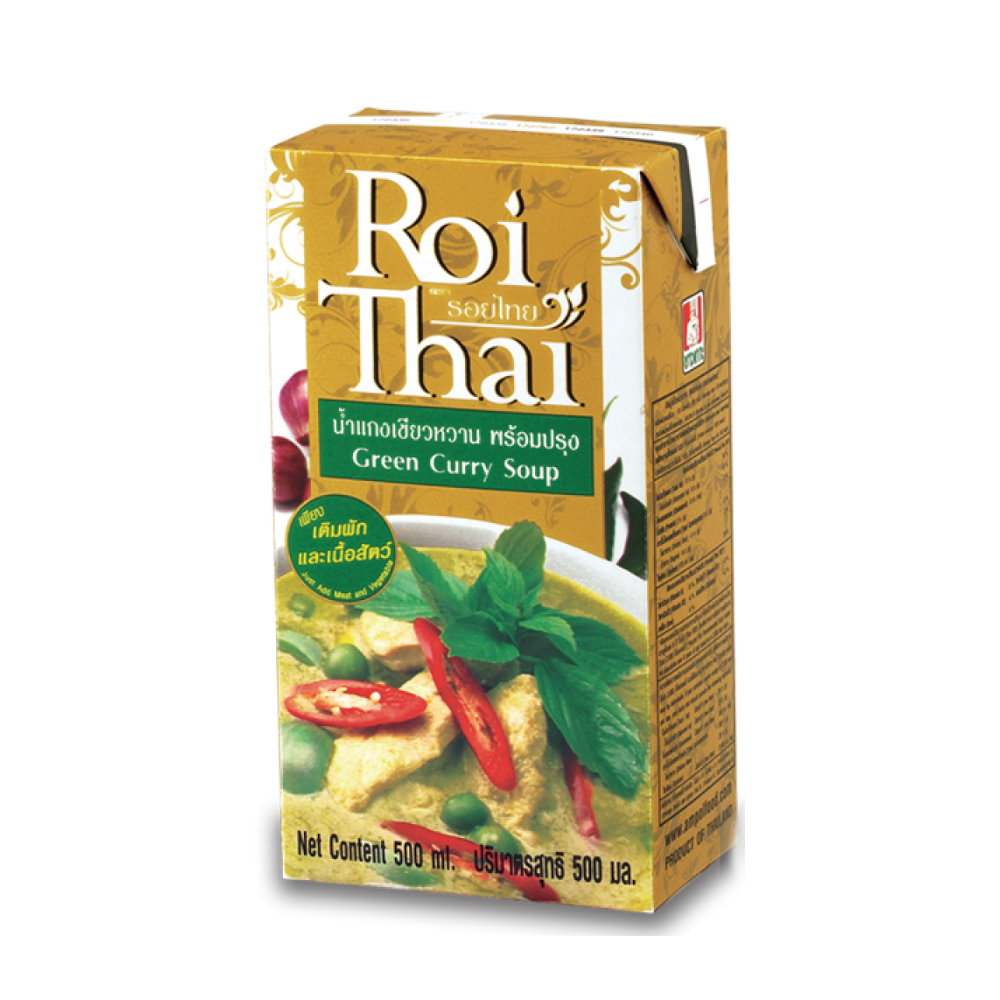 [泰國 Roi Thai] 泰式綠咖哩 (500ml/罐)