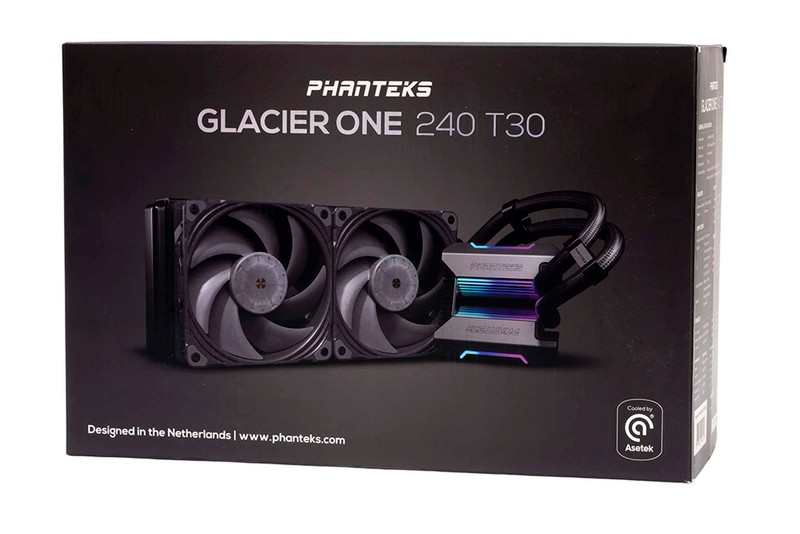 Phanteks GLACIER ONE 240 M25クーラー未開封箱痛みあり - PCパーツ