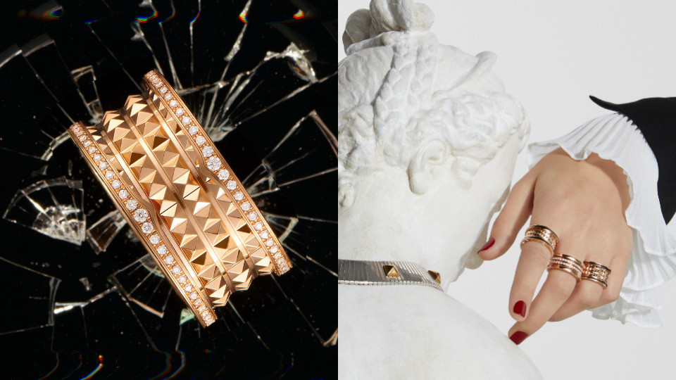 徐睿知同款戒指寶格麗BVLGARI B.zero1 Rock