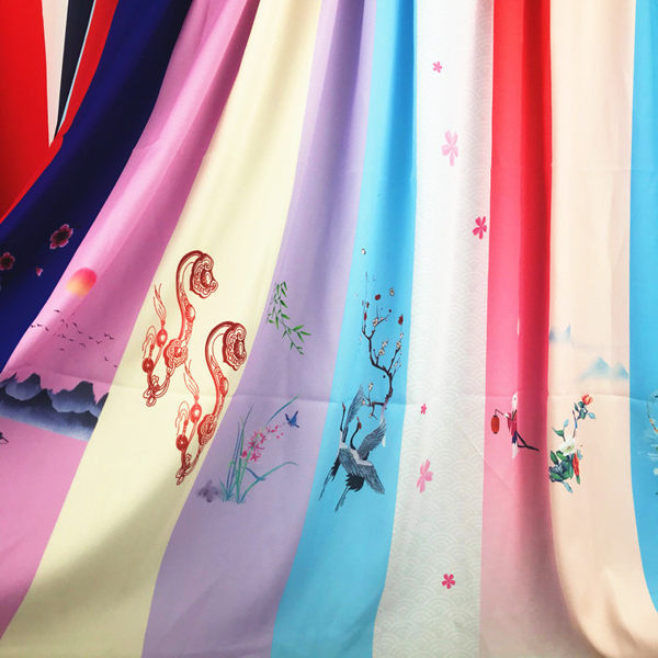 發帶布料面料 亂麻雪紡底料 古風古裝發帶頭飾漢服發帶 連衣裙