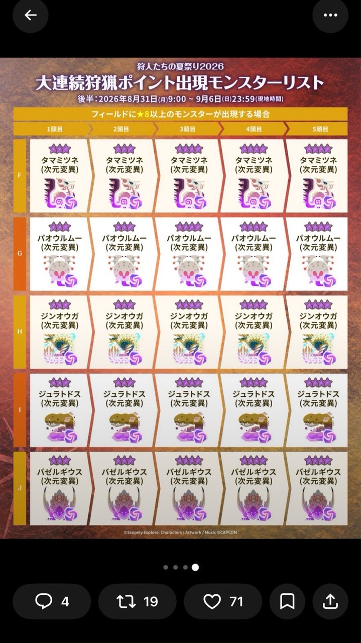 モンハンnow マルチ